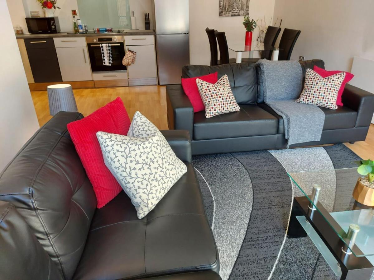 City 2 Bed, 2 Bath, Free Parking & Wifi Sheffield Exterior foto