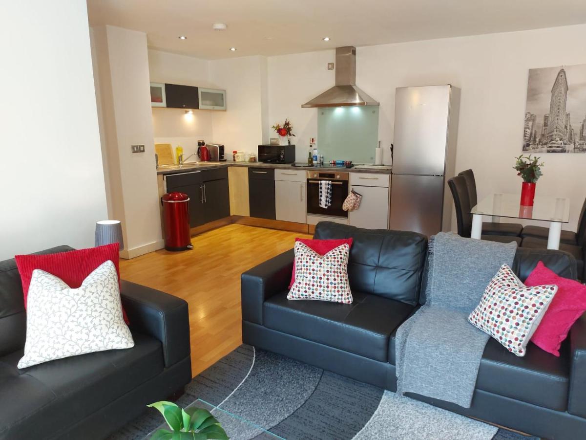 City 2 Bed, 2 Bath, Free Parking & Wifi Sheffield Exterior foto